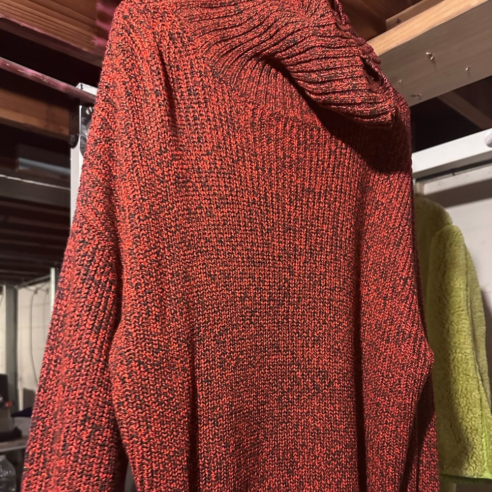 Sanctuary XL red knit sweater